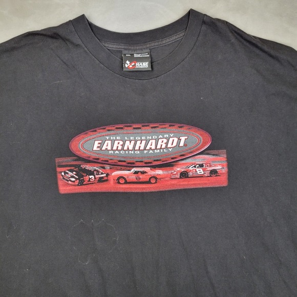 Dale Earnhardt Shirt Mens XXL Vintage Short Sleeve NASCAR Racing Team Jr Junior - Picture 3 of 9